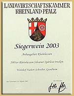 Siegerwein 2003