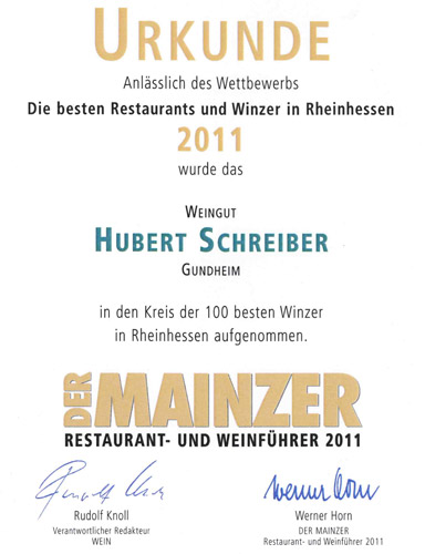 Die 100 besten Weingüter Rheinhessens